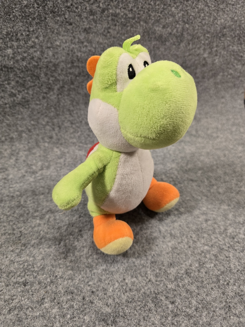 Super Mario Yoshi Green and Orange Plush Toy - Soft Plush 10"